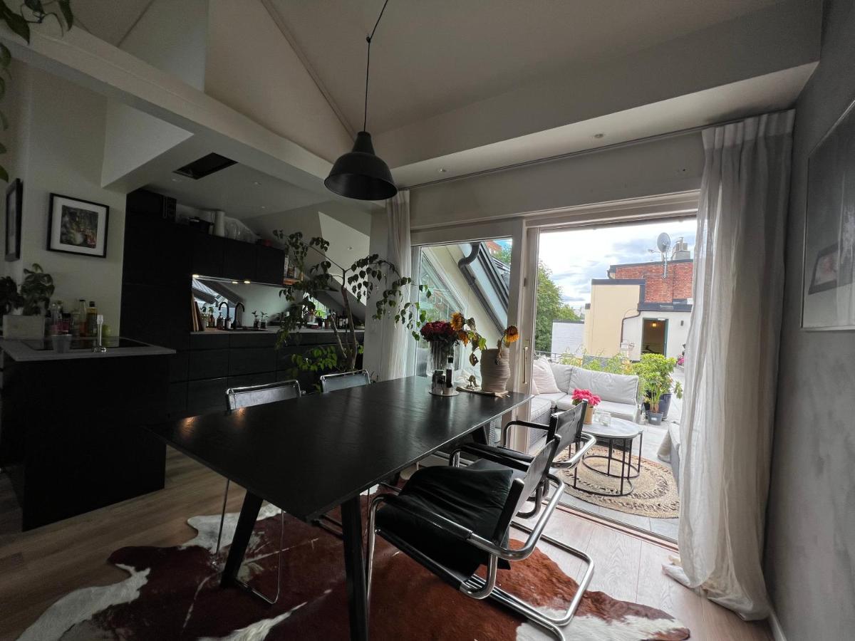 Sentral Loftsleilighet Med Solfylt Utetplass Appartamento *